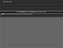 Tablet Screenshot of drzewa.pl