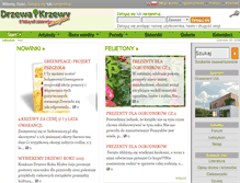 Tablet Screenshot of drzewa.net